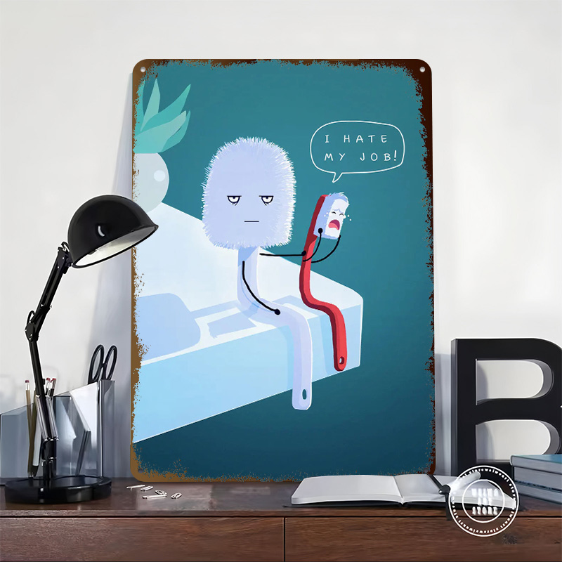 I Hate My Job Printed Poster C - Retro Gaming Jobs recension och pris