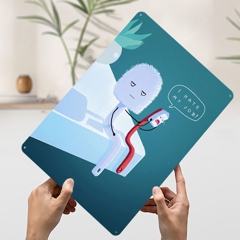 I Hate My Job Printed Poster C - Retro Gaming Jobs recension och pris