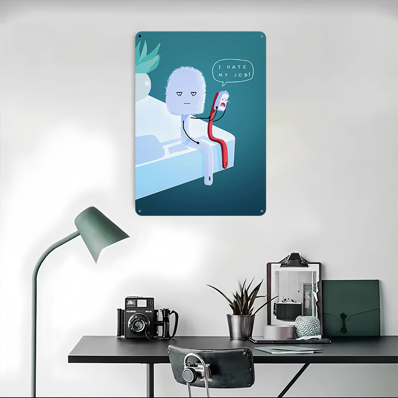 I Hate My Job Printed Poster C - Retro Gaming Jobs recension och pris
