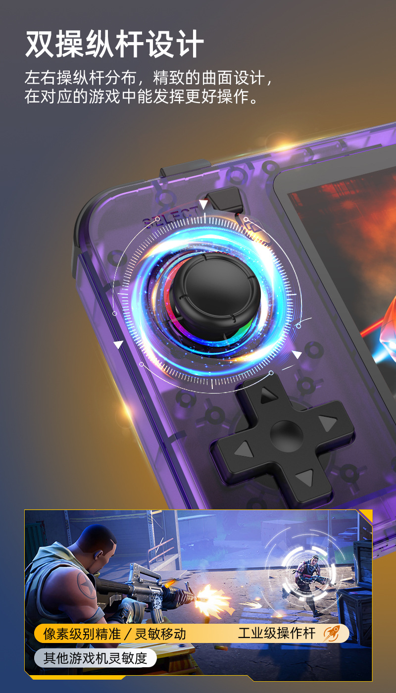 New R36H Retro Handheld Consol - Retro Gaming Kiosk recension och pris