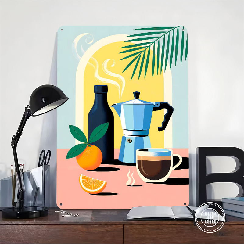 Coffee Still Life With Orange  - Retro Gaming Life recension och pris