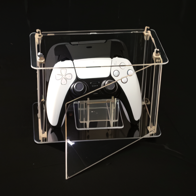 Acrylic Box Game Controller St - Console Dust Cover recension och pris