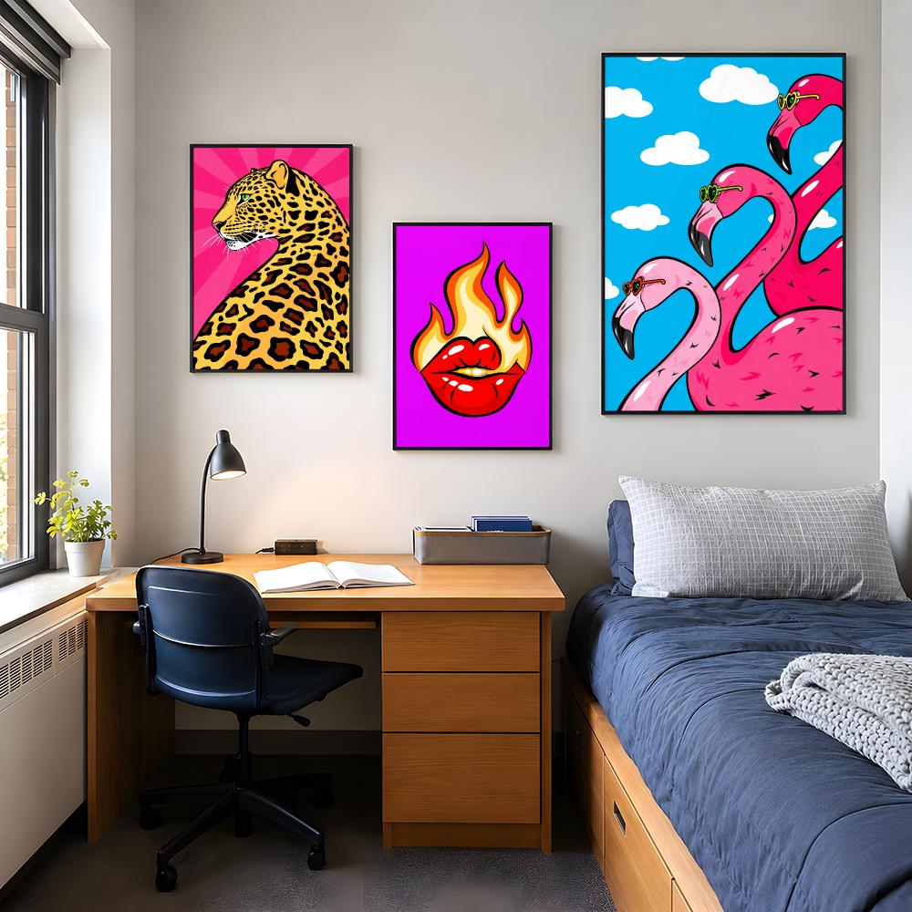 Colorful Retro Pop Art Tropica - Retro Gaming Life recension och pris