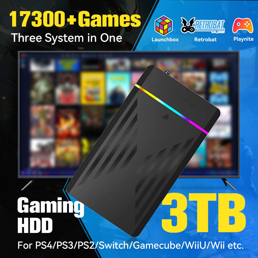 3TB Portable Gaming HDD Launch - Retro Gaming Nintendo recension och pris
